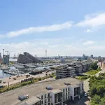 Luksus Aarhus C-Lejlighed Med Panorama Udsigt